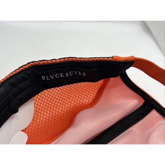 Blvck Scvle 5 Panel Orange Adjustable Hat - Picture 4 of 6